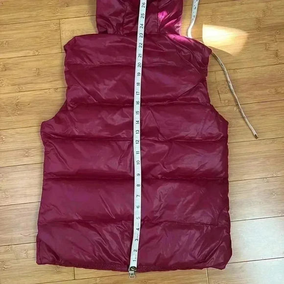 DUVETICA GOOSE DOWN JACKET | VEST PUFFER magenta plum rose small - Picture 10 of 10